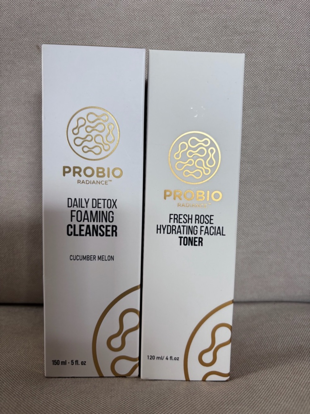 Daily Detox Foaming Cleanser - Cucumber Melon and toner rose duo